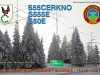 Radio club Cerkno Special event callsign QSL card