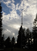 Visoki stolp, Črni Vrh S50E station, JN76AD